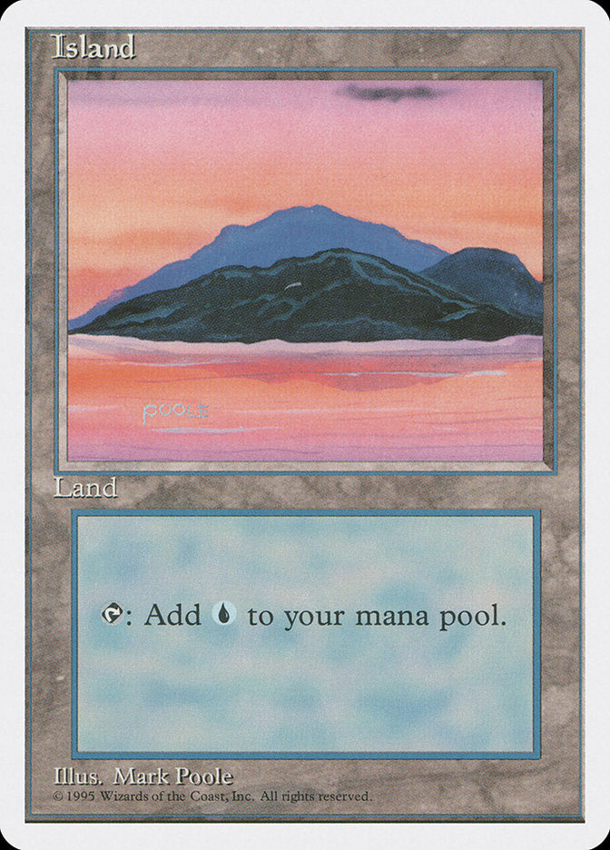 Island (Sunset / Signature on Left) [Fourth Edition] | Tables and Towers