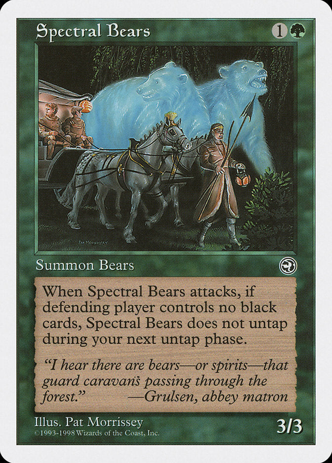 Spectral Bears [Anthologies] | Tables and Towers