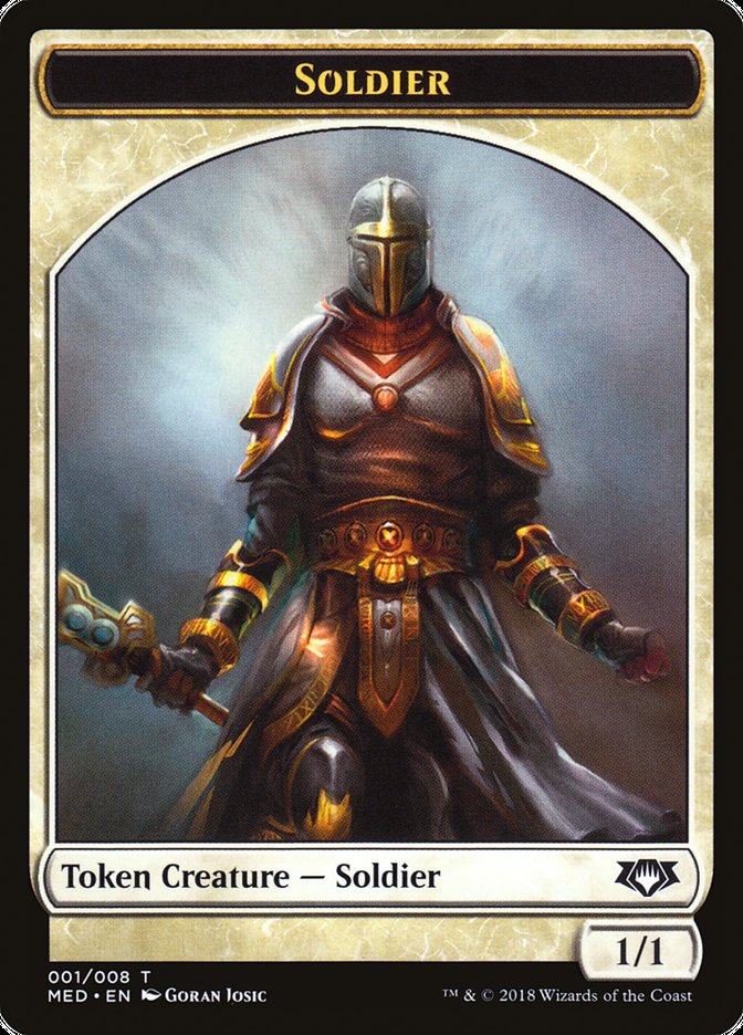 Soldier Token [Mythic Edition Tokens] | Tables and Towers