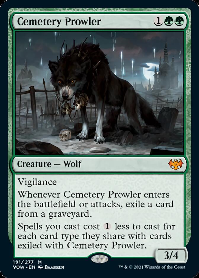 Cemetery Prowler [Innistrad: Crimson Vow] | Tables and Towers