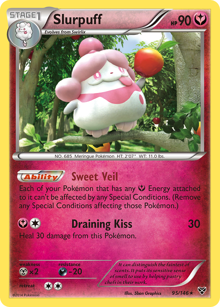 Slurpuff (95/146) [XY: Base Set] | Tables and Towers