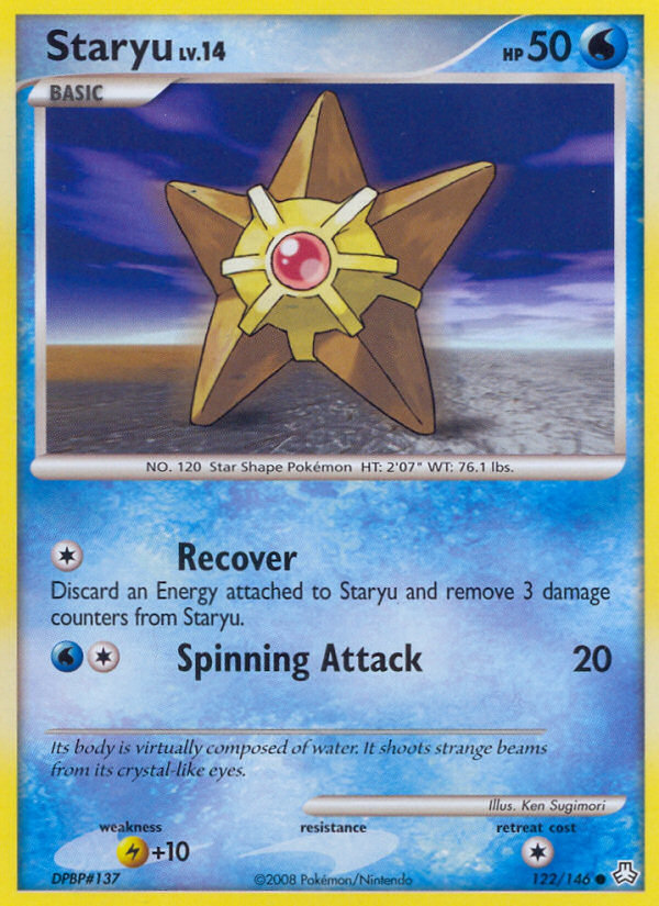 Staryu (122/146) [Diamond & Pearl: Legends Awakened] | Tables and Towers