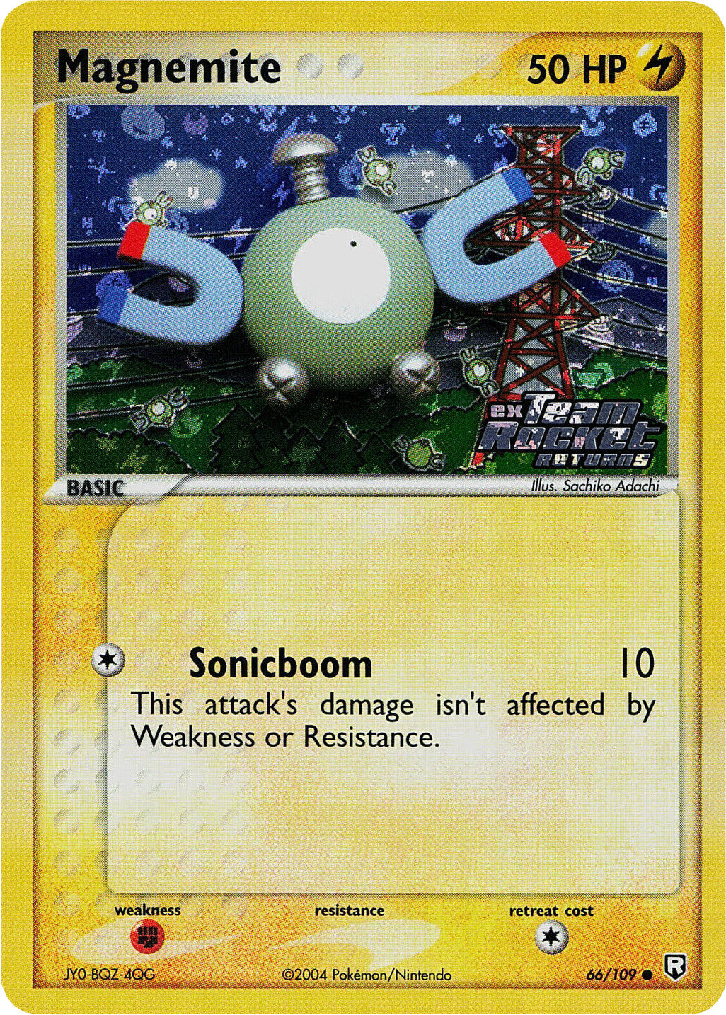 Magnemite (66/109) (Stamped) [EX: Team Rocket Returns] | Tables and Towers