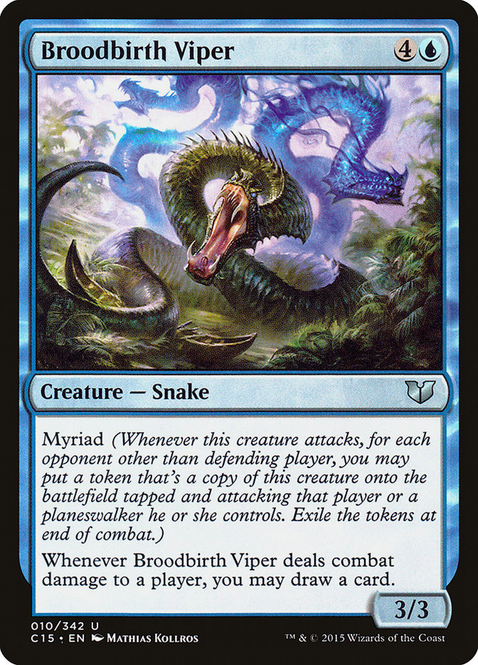 Broodbirth Viper [Commander 2015] | Tables and Towers