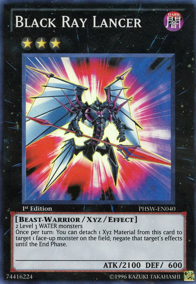 Black Ray Lancer [PHSW-EN040] Super Rare | Tables and Towers