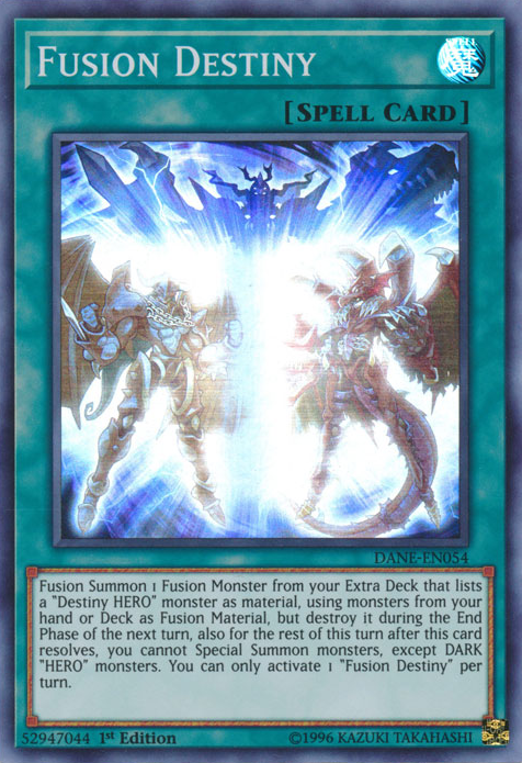 Fusion Destiny [DANE-EN054] Super Rare | Tables and Towers