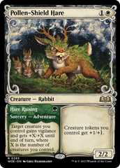 Pollen-Shield Hare // Hare Raising (Promo Pack) [Wilds of Eldraine Promos] | Tables and Towers