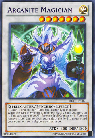 Arcanite Magician (Purple) [DL14-EN009] Rare | Tables and Towers