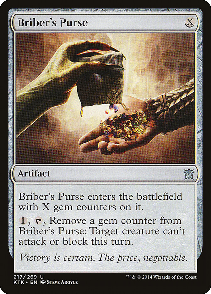 Briber's Purse [Khans of Tarkir] | Tables and Towers