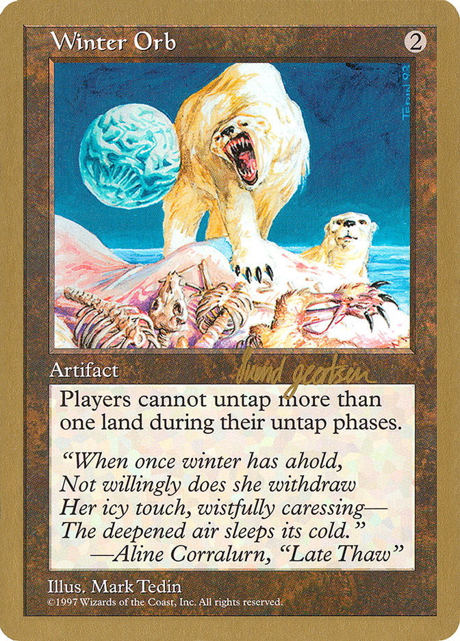 Winter Orb (Svend Geertsen) [World Championship Decks 1997] | Tables and Towers