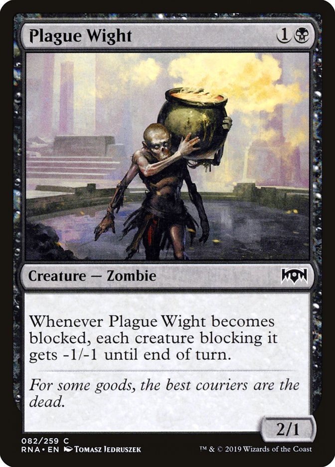 Plague Wight [Ravnica Allegiance] | Tables and Towers