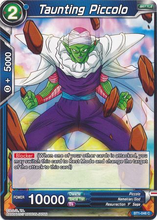 Taunting Piccolo (BT1-046) [Galactic Battle] | Tables and Towers