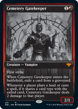 Cemetery Gatekeeper [Innistrad: Double Feature] | Tables and Towers