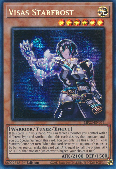 Visas Starfrost [MP23-EN064] Prismatic Secret Rare | Tables and Towers