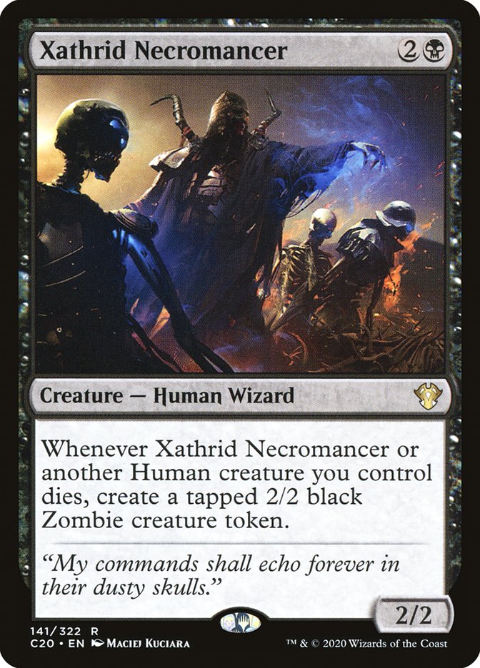 Xathrid Necromancer [Commander 2020] | Tables and Towers