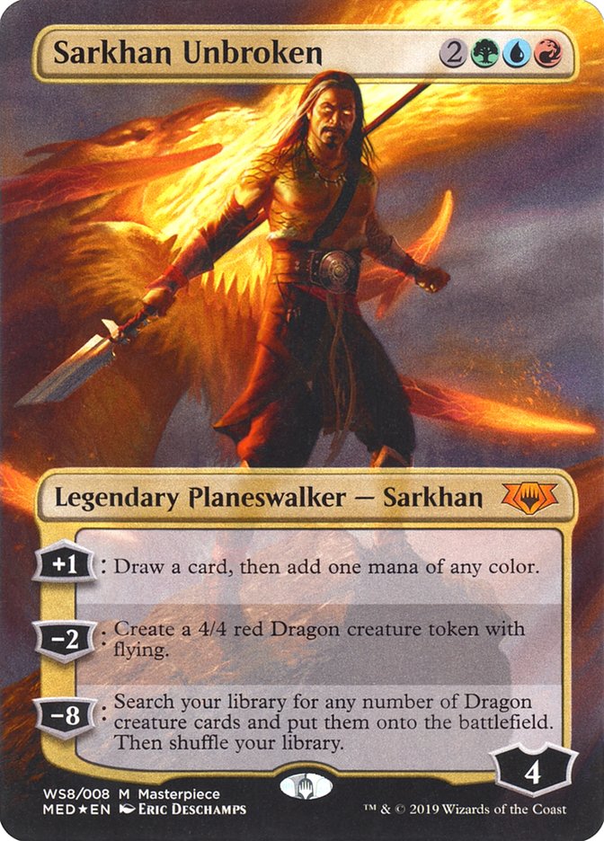 Sarkhan Unbroken [Mythic Edition] | Tables and Towers