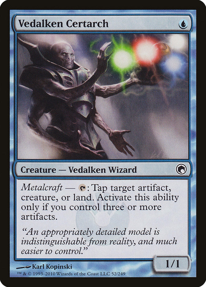 Vedalken Certarch [Scars of Mirrodin] | Tables and Towers