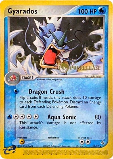 Gyarados (32/97) (Prerelease Promo) [EX: Dragon] | Tables and Towers