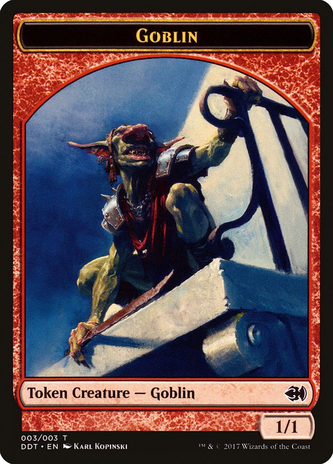 Goblin Token [Duel Decks: Merfolk vs. Goblins Tokens] | Tables and Towers