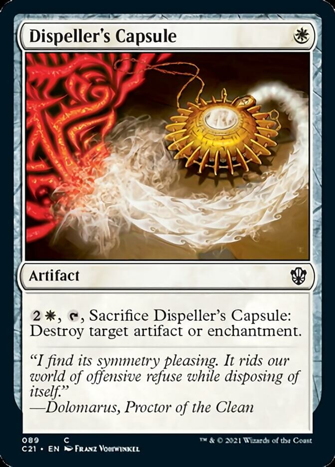 Dispeller's Capsule [Commander 2021] | Tables and Towers