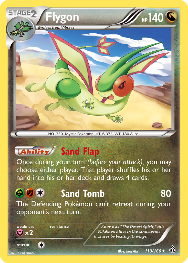 Flygon (110/160) [XY: Primal Clash] | Tables and Towers