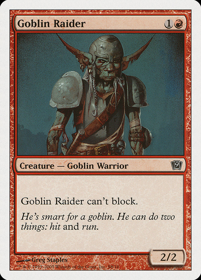 Goblin Raider [Ninth Edition] | Tables and Towers