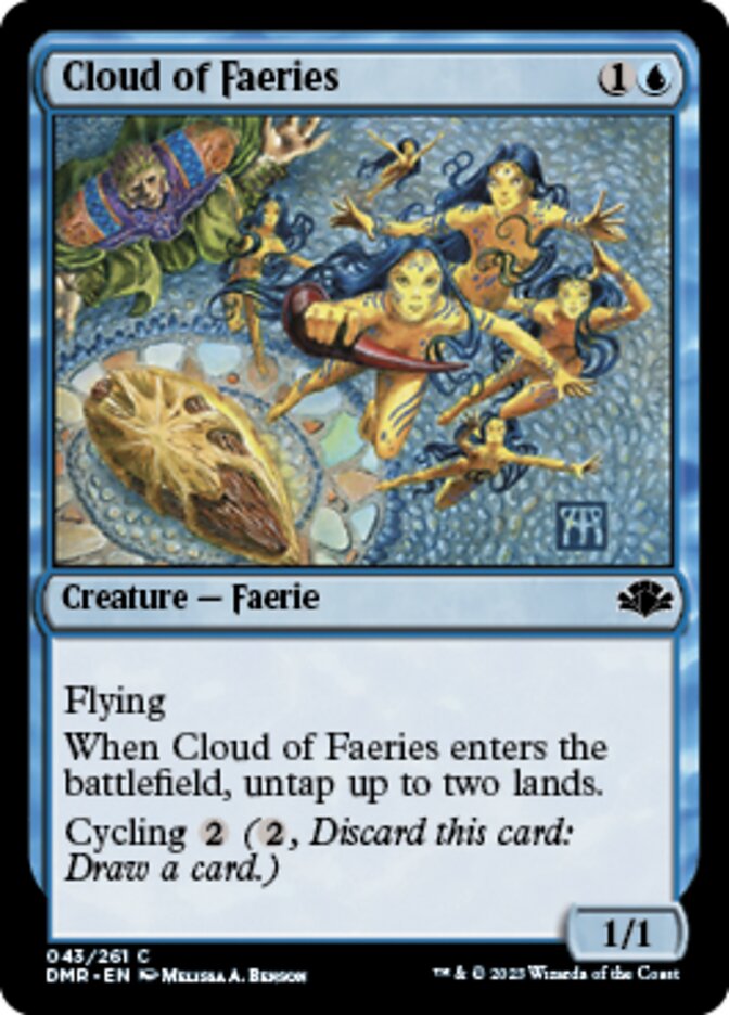 Cloud of Faeries [Dominaria Remastered] | Tables and Towers