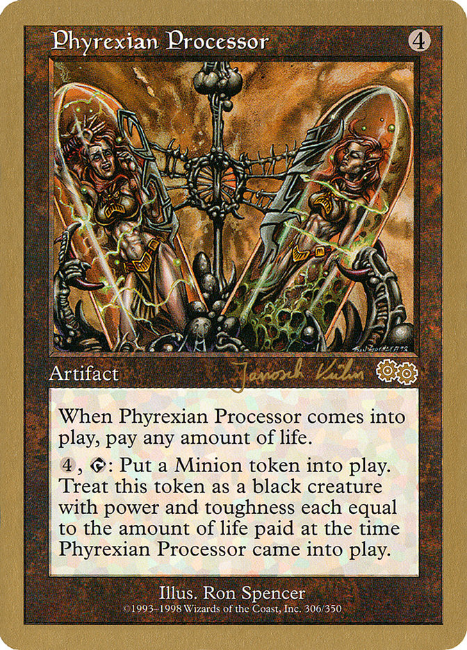 Phyrexian Processor (Janosch Kuhn) [World Championship Decks 2000] | Tables and Towers