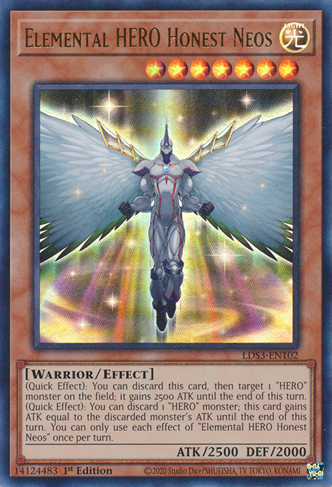 Elemental HERO Honest Neos [LDS3-EN102] Ultra Rare | Tables and Towers