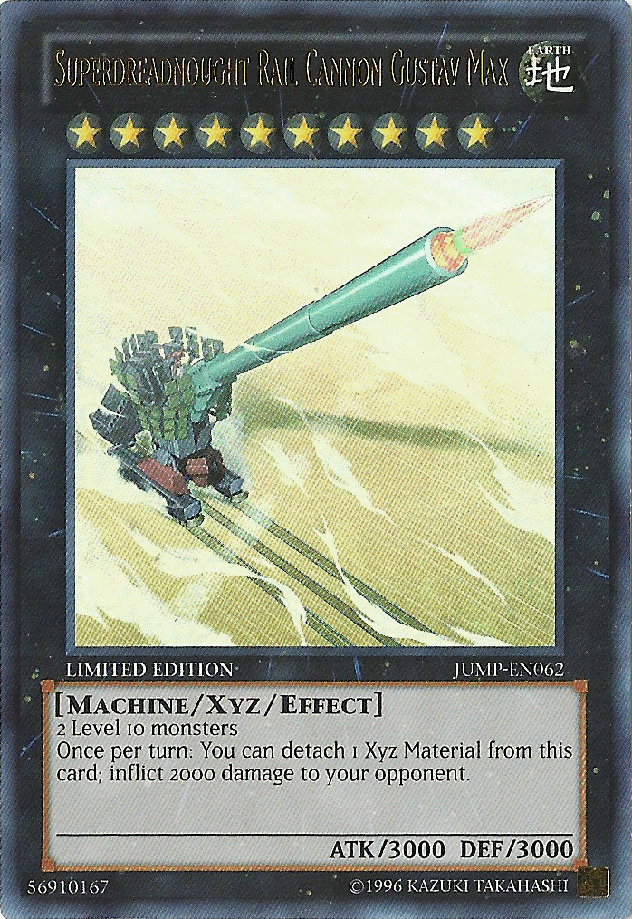 Superdreadnought Rail Cannon Gustav Max [JUMP-EN062] Ultra Rare | Tables and Towers