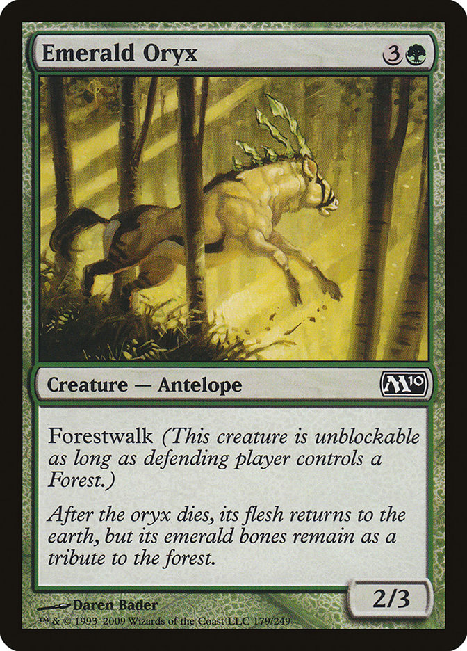 Emerald Oryx [Magic 2010] | Tables and Towers