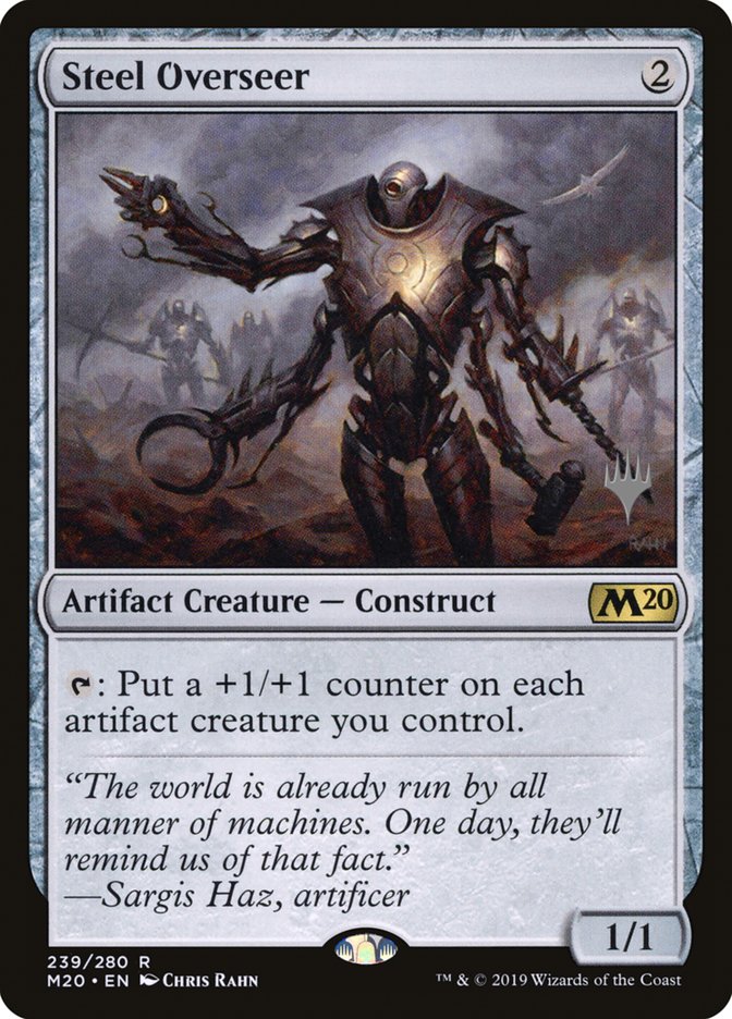 Steel Overseer (Promo Pack) [Core Set 2020 Promos] | Tables and Towers