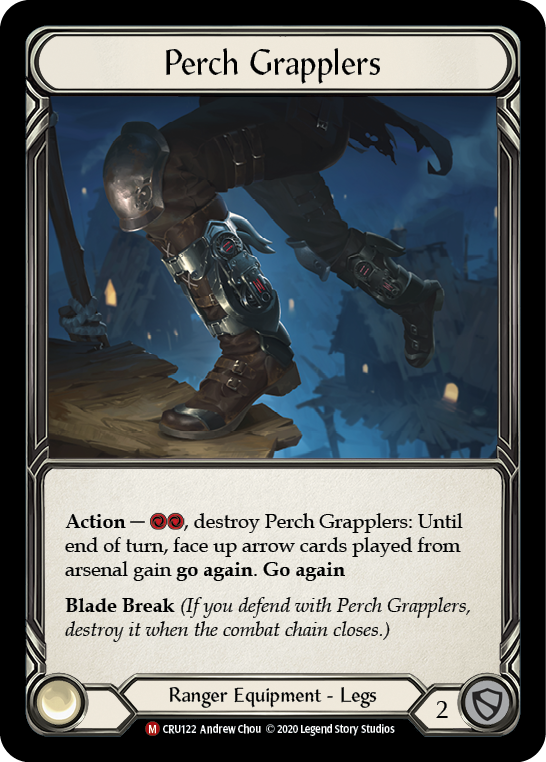 Perch Grapplers [CRU122] (Crucible of War)  1st Edition Cold Foil | Tables and Towers