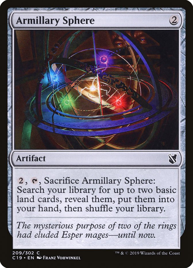 Armillary Sphere [Commander 2019] | Tables and Towers