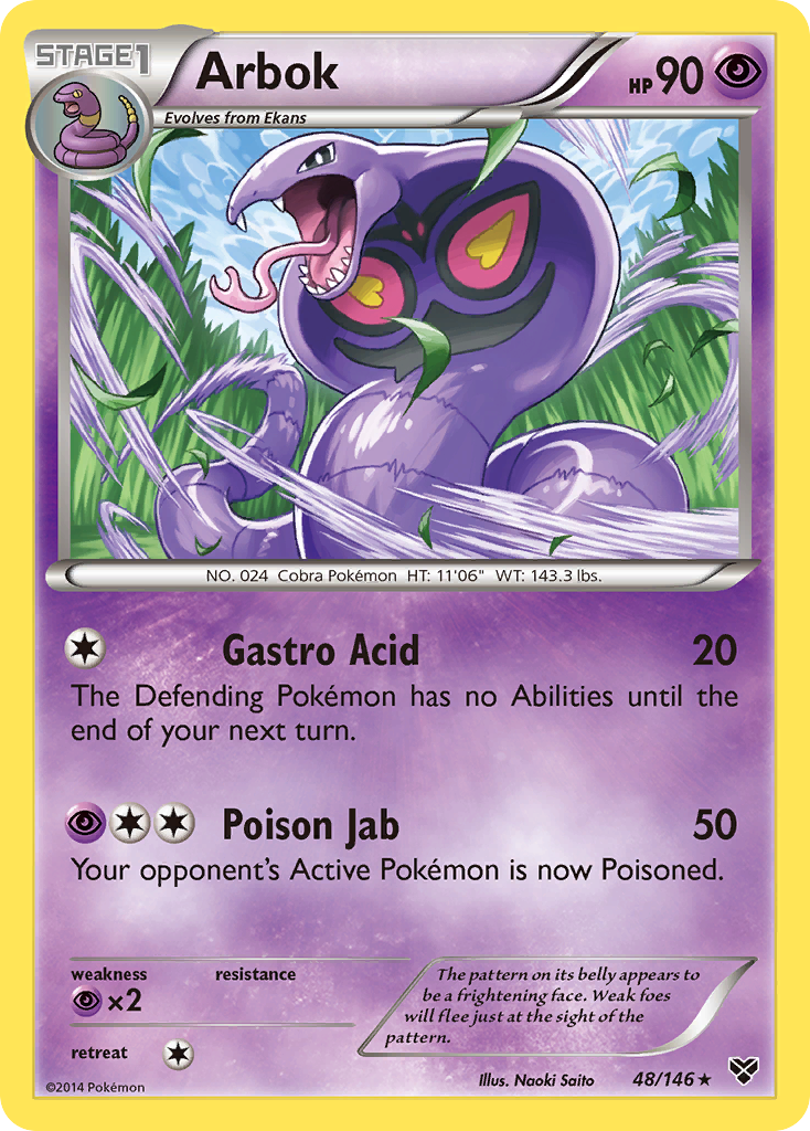 Arbok (48/146) [XY: Base Set] | Tables and Towers