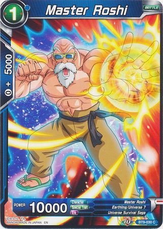 Master Roshi (BT9-030) [Universal Onslaught] | Tables and Towers