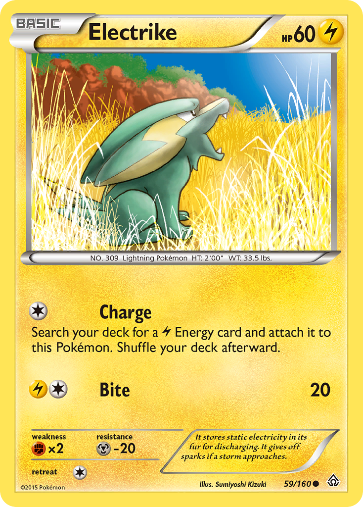 Electrike (59/160) [XY: Primal Clash] | Tables and Towers