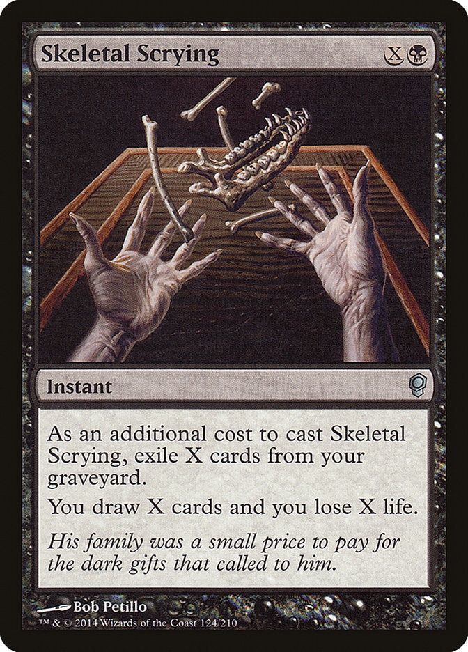 Skeletal Scrying [Conspiracy] | Tables and Towers