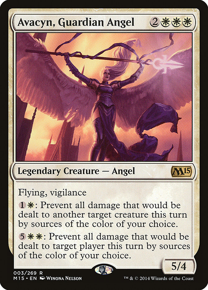 Avacyn, Guardian Angel [Magic 2015] | Tables and Towers