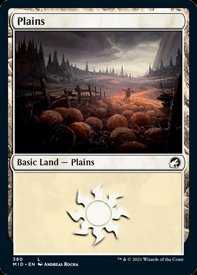 Plains (380) [Innistrad: Midnight Hunt] | Tables and Towers
