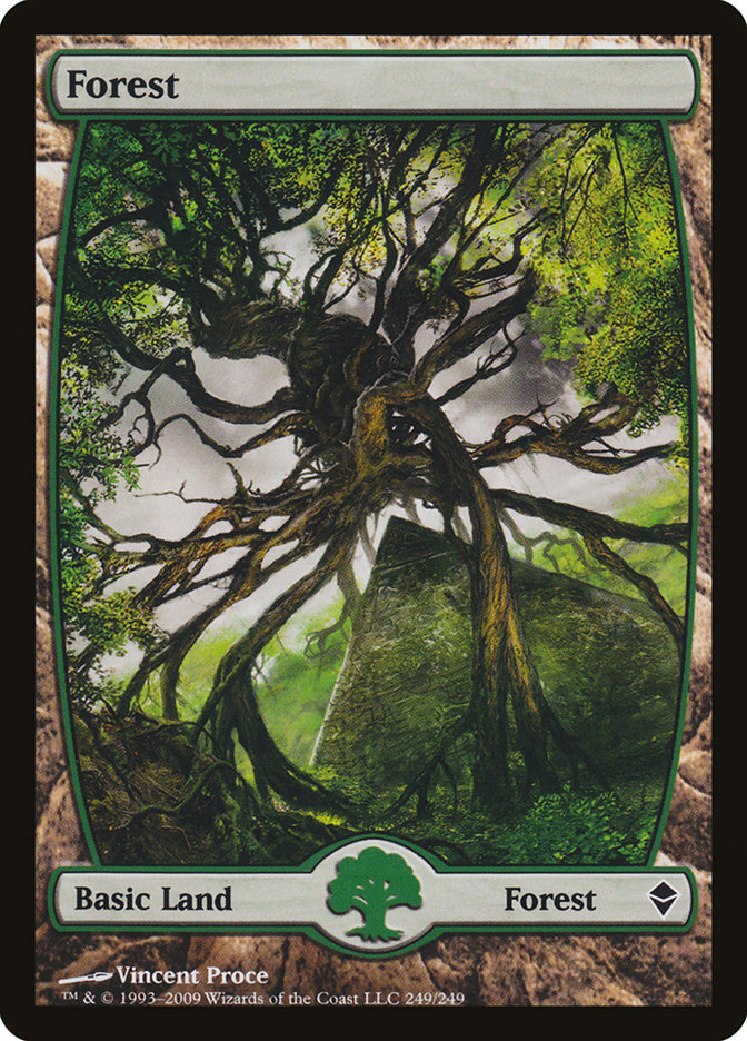 Forest (249) [Zendikar] | Tables and Towers