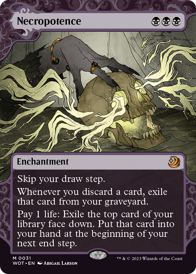 Necropotence [Wilds of Eldraine: Enchanting Tales] | Tables and Towers