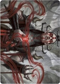 Malakir Blood-Priest Art Card [Zendikar Rising Art Series] | Tables and Towers