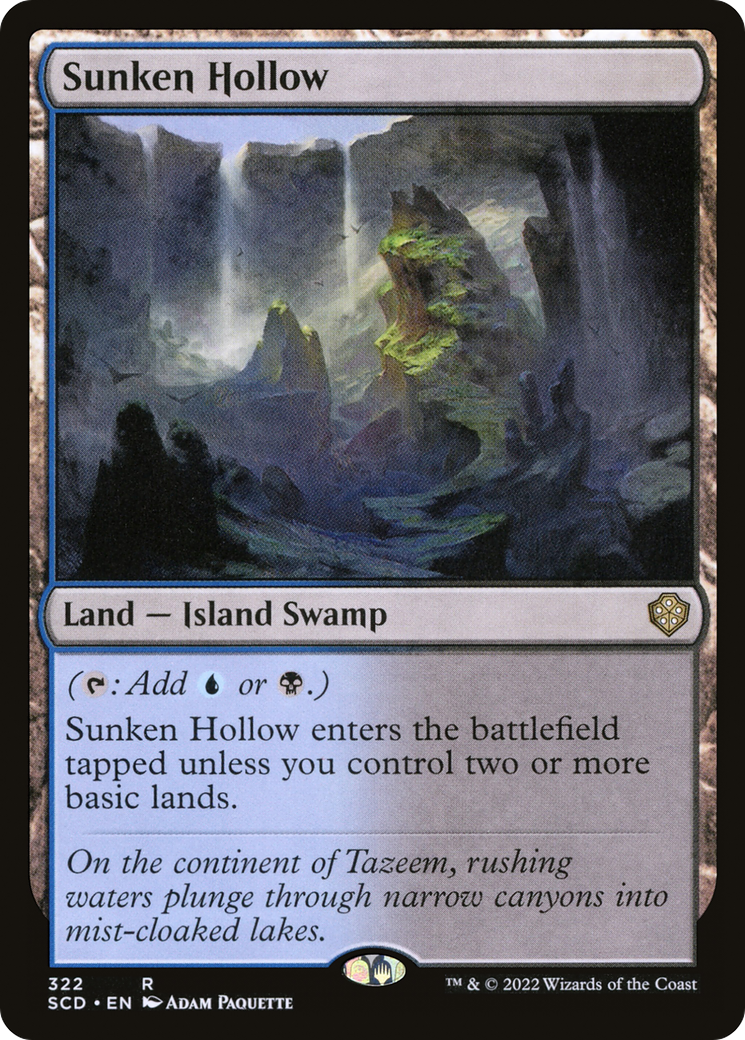 Sunken Hollow [Starter Commander Decks] | Tables and Towers