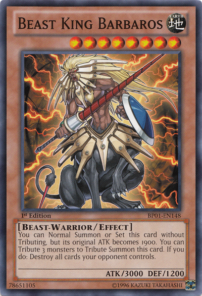 Beast King Barbaros [BP01-EN148] Common | Tables and Towers