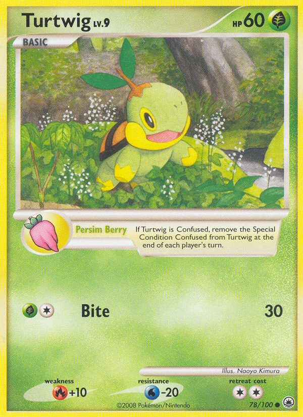 Turtwig (78/100) [Diamond & Pearl: Majestic Dawn] | Tables and Towers