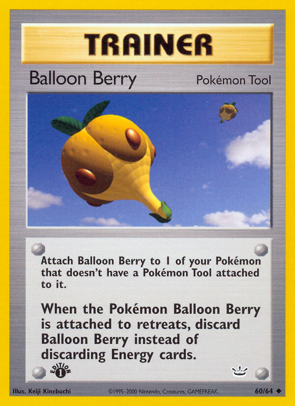 Balloon Berry (60/64) [Neo Revelation 1st Edition] | Tables and Towers