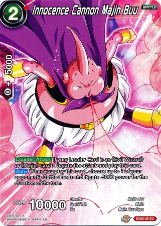 Innocence Cannon Majin Buu (EX06-05) [Special Anniversary Set] | Tables and Towers