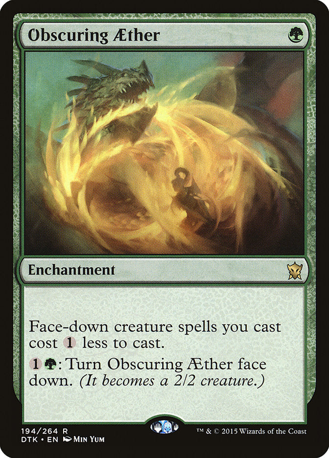 Obscuring Aether [Dragons of Tarkir] | Tables and Towers