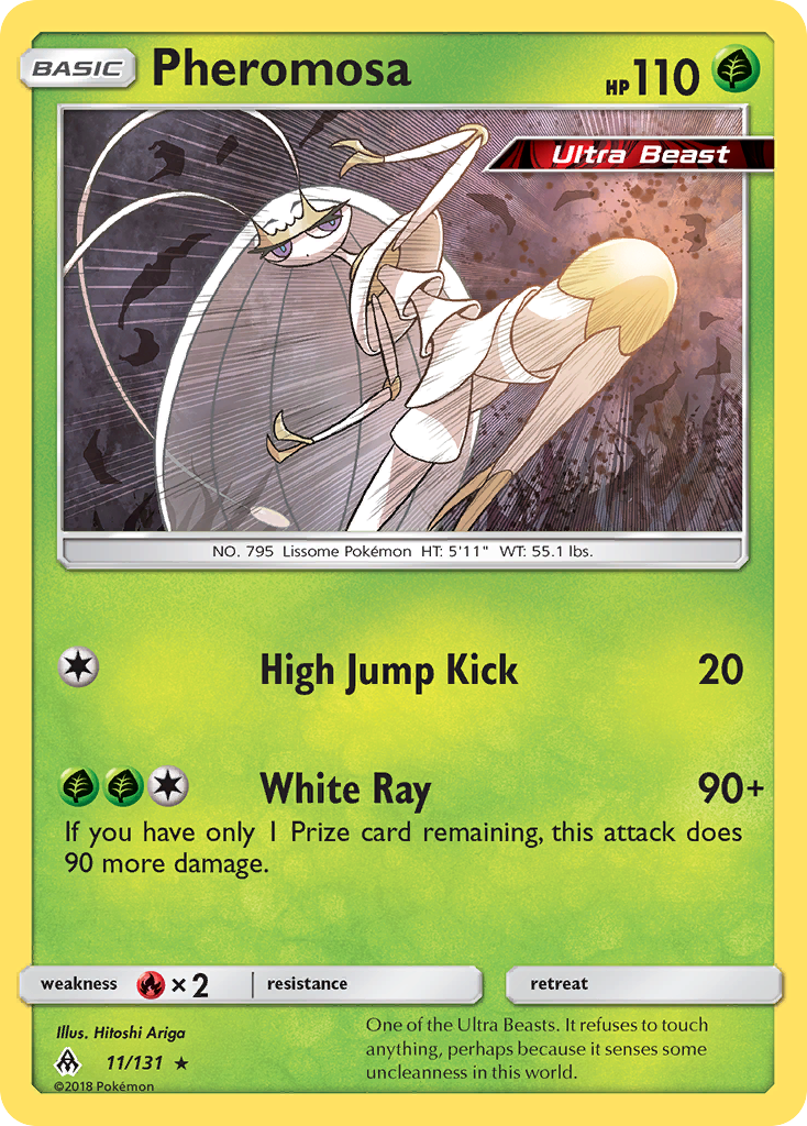 Pheromosa (11/131) [Sun & Moon: Forbidden Light] | Tables and Towers